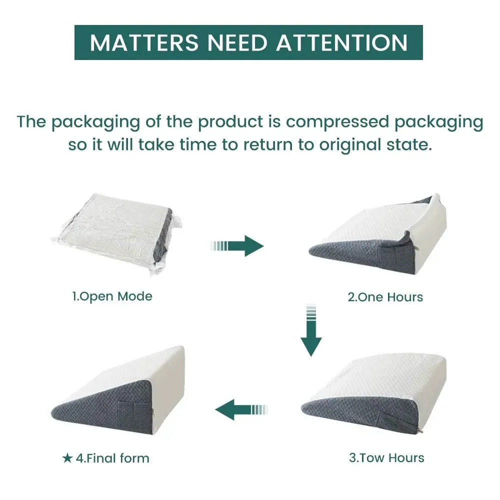 Inclined Wedge Support Pillow