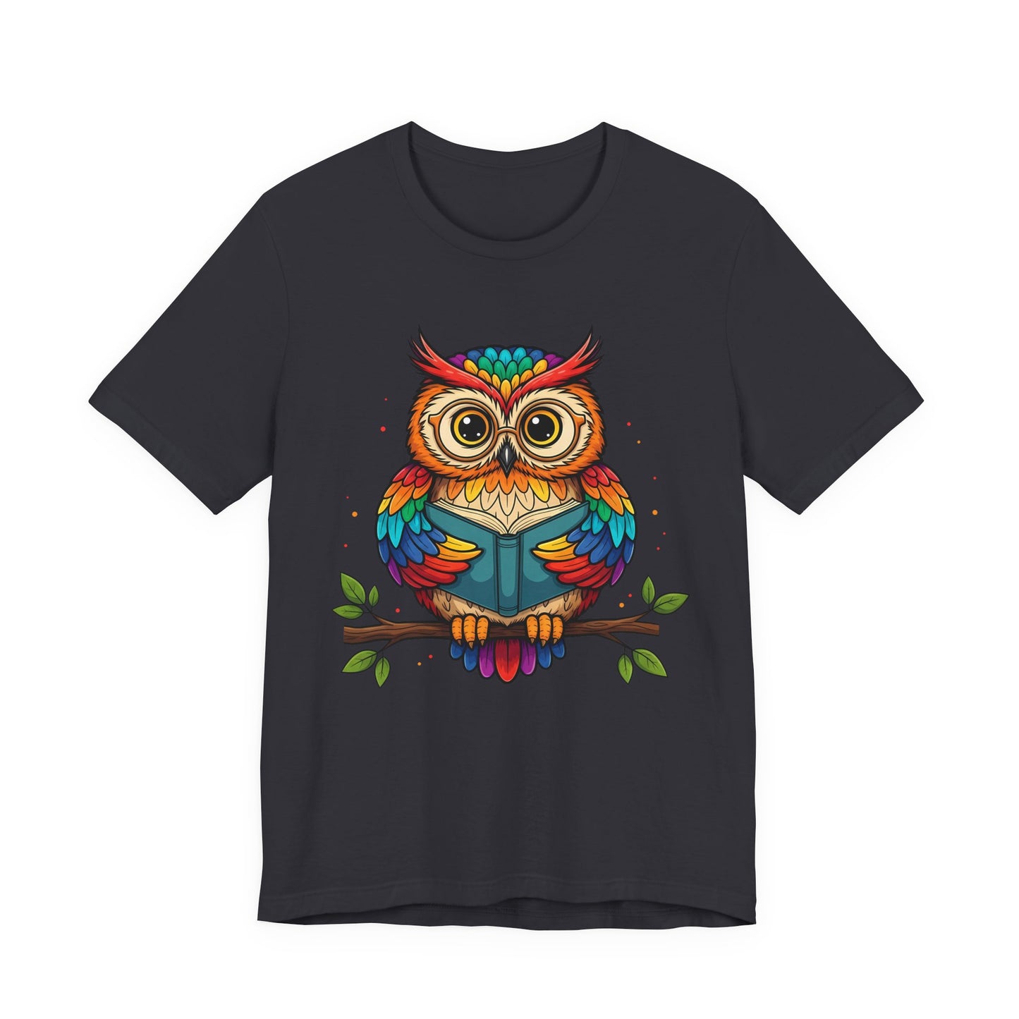 Colorful Owl Graphic Tee