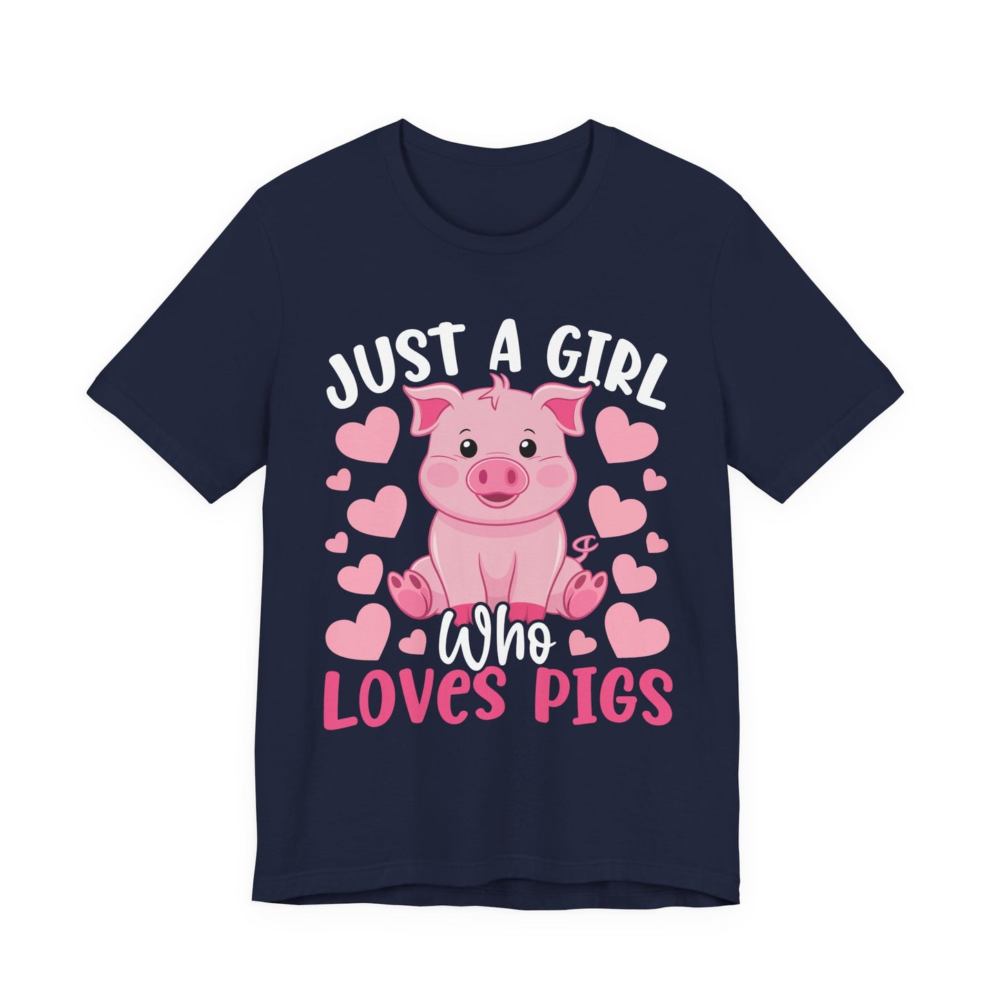 Just a Girl Who Loves Pigs T-Shirt