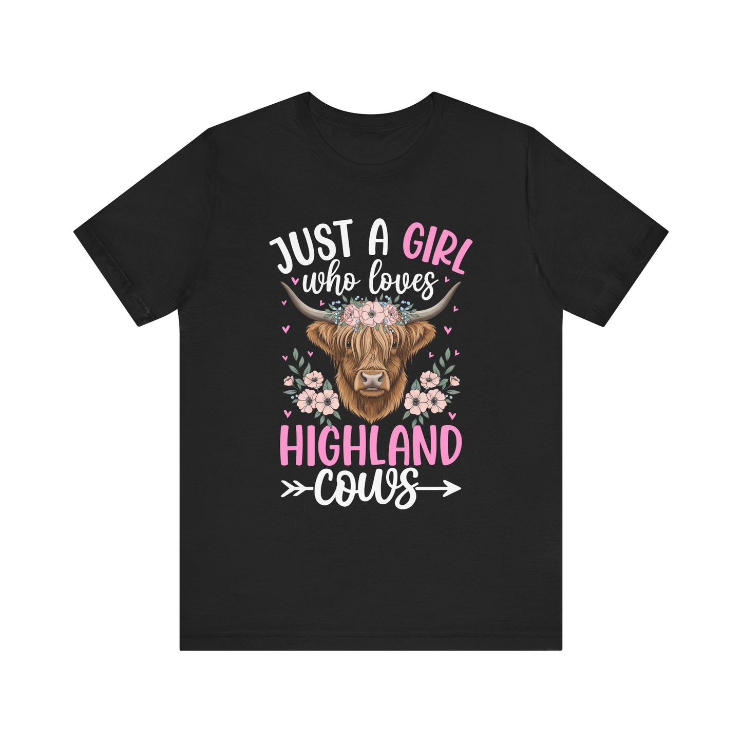 Just A Girl Who Loves Highland Cows T-Shirt