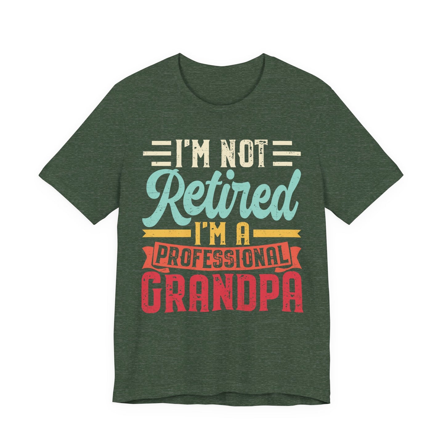 Professional Grandpa Unisex Tee Shirt