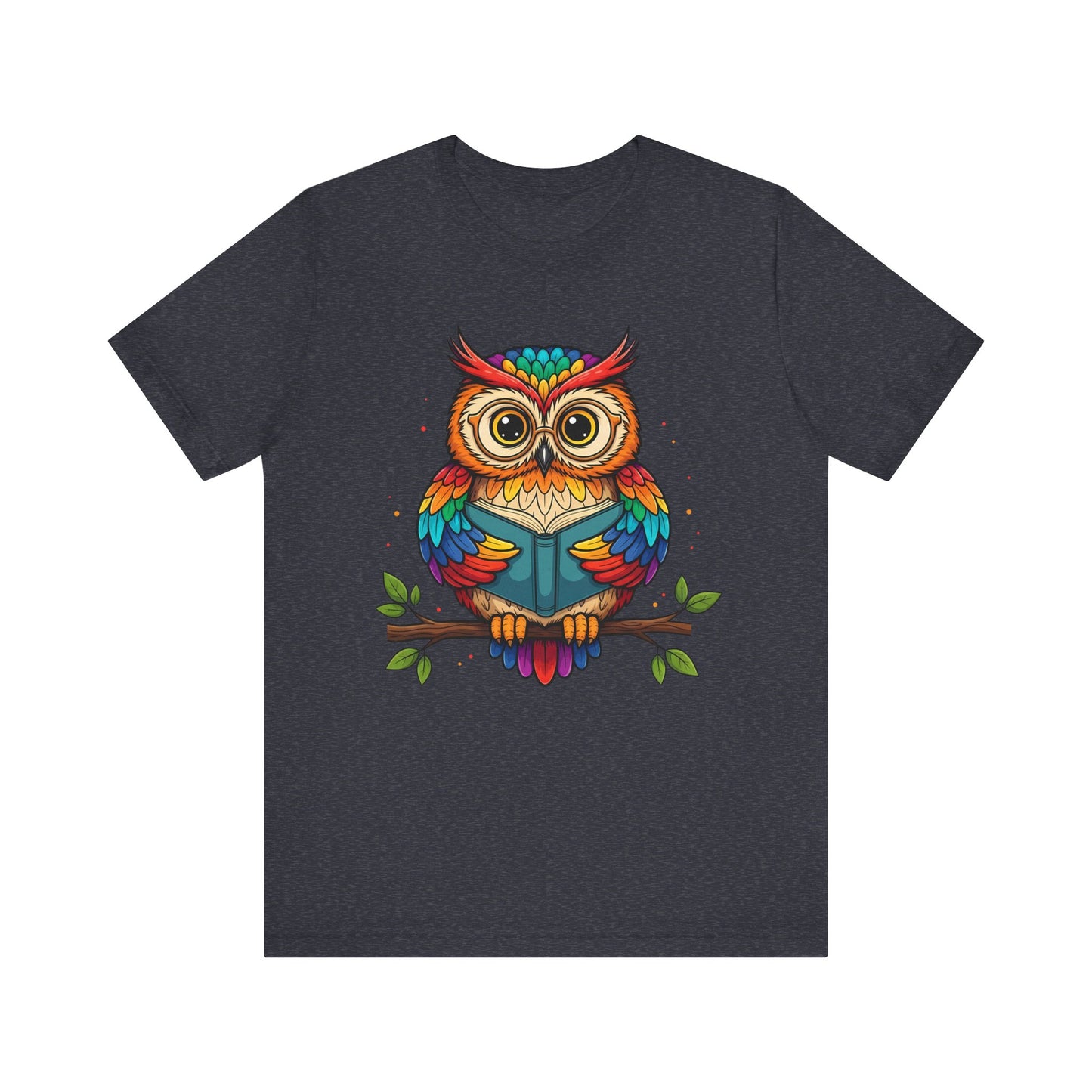 Colorful Owl Graphic Tee