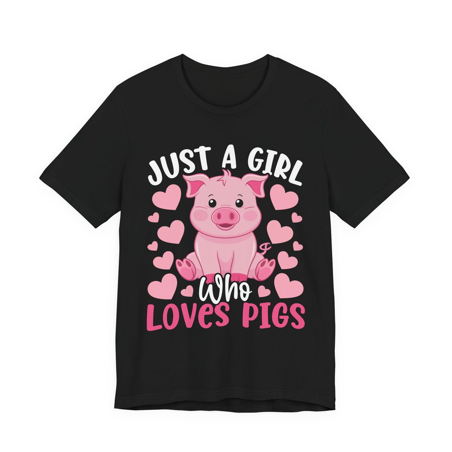Just a Girl Who Loves Pigs T-Shirt
