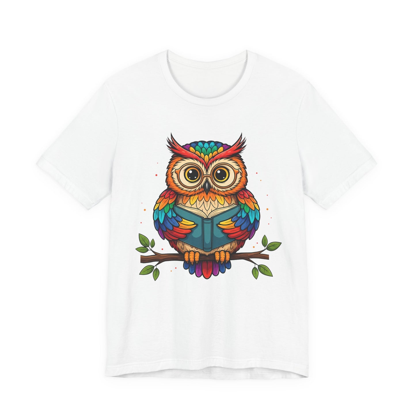 Colorful Owl Graphic Tee