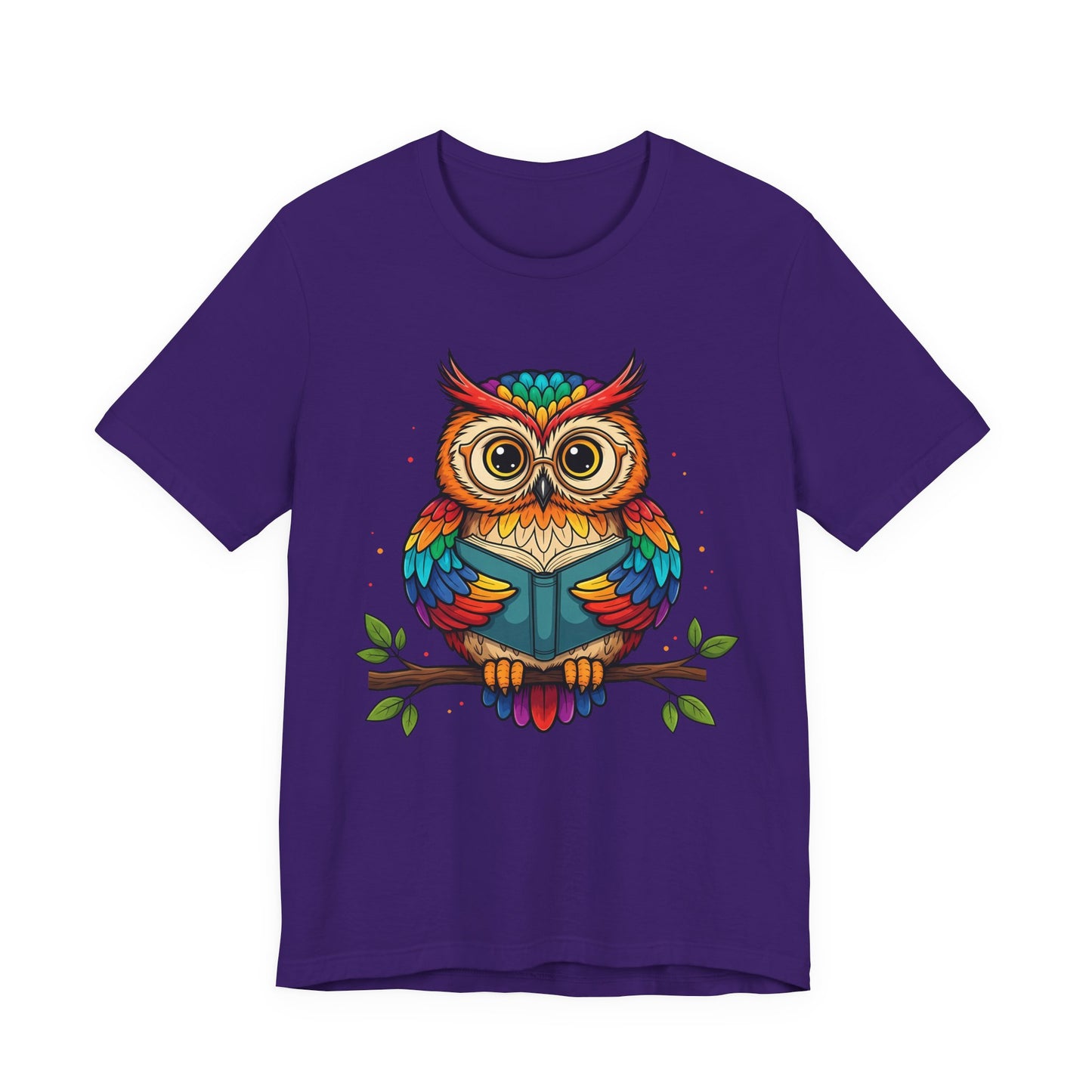 Colorful Owl Graphic Tee