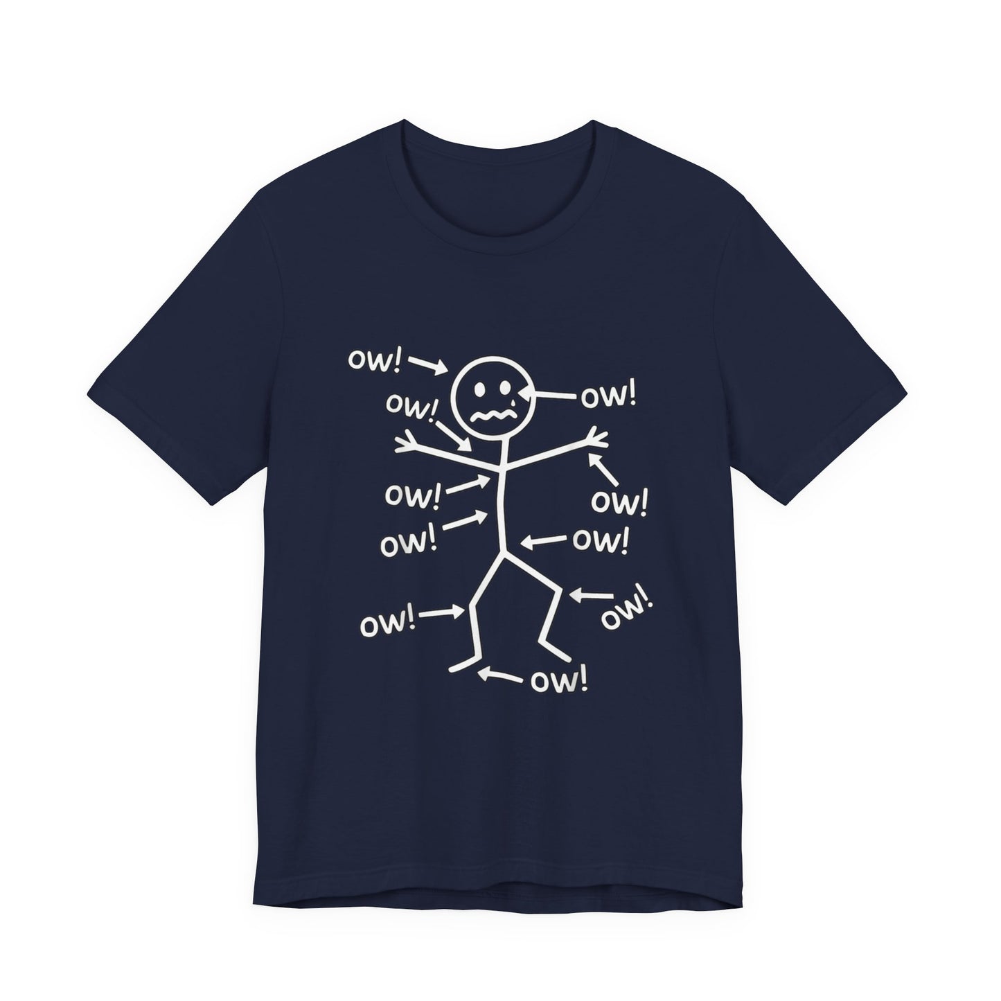 Ow! Stick Figure T-Shirt