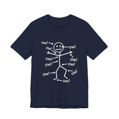 Ow! Stick Figure T-Shirt