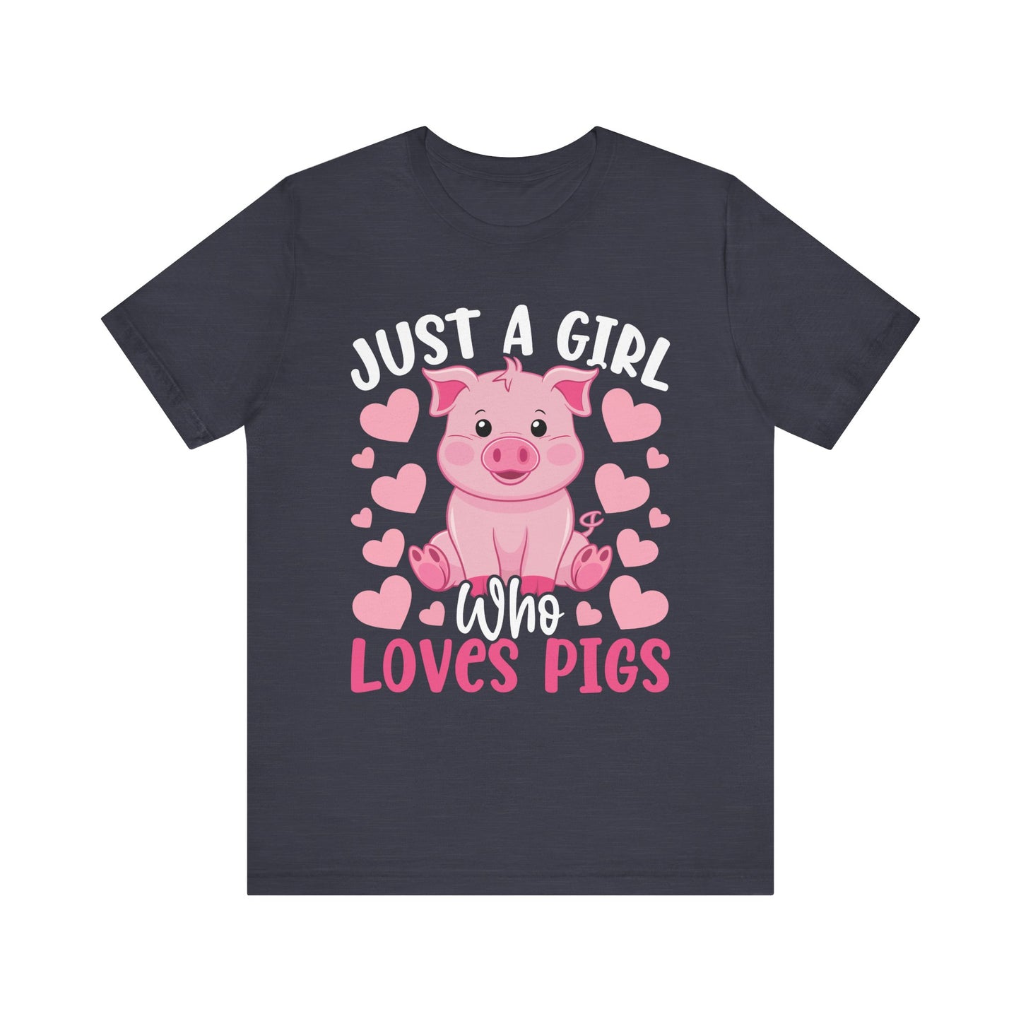 Just a Girl Who Loves Pigs T-Shirt