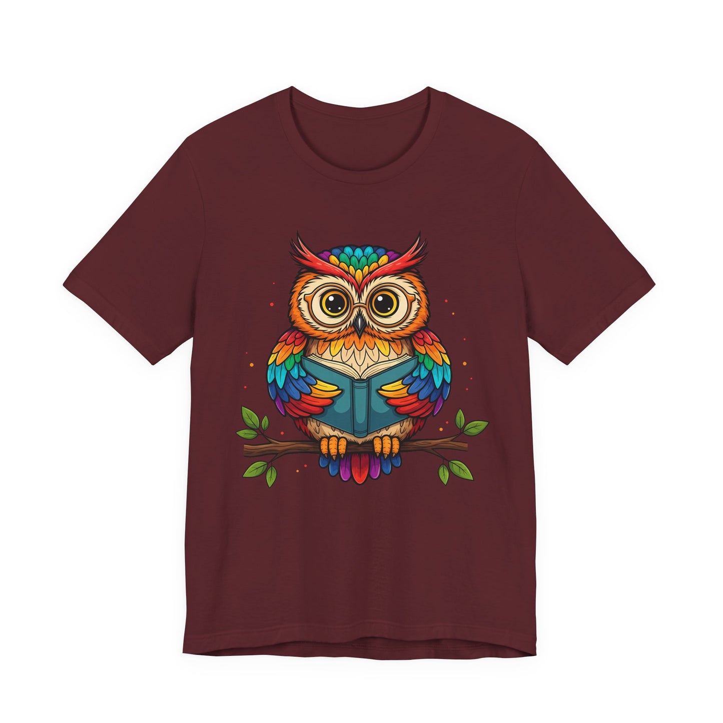 Colorful Owl Graphic Tee