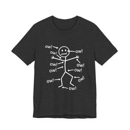 Ow! Stick Figure T-Shirt