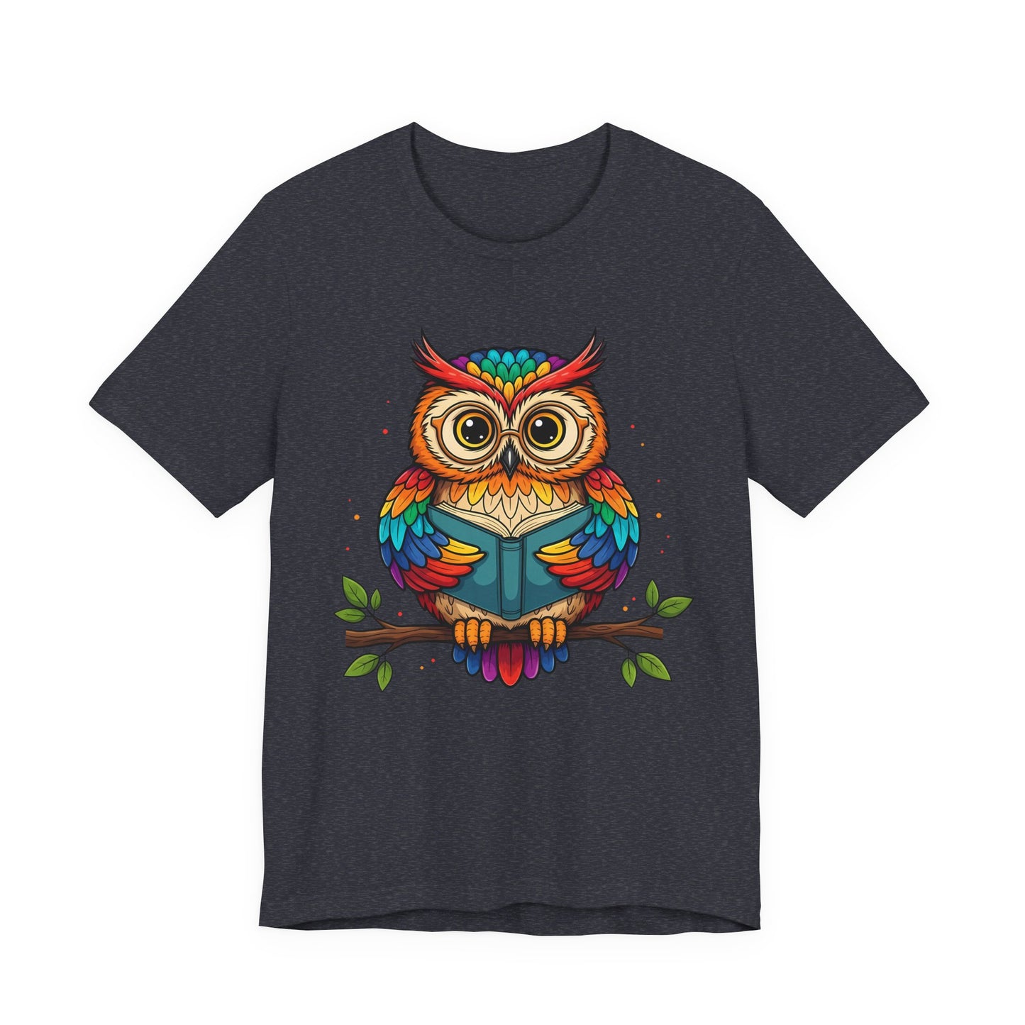 Colorful Owl Graphic Tee