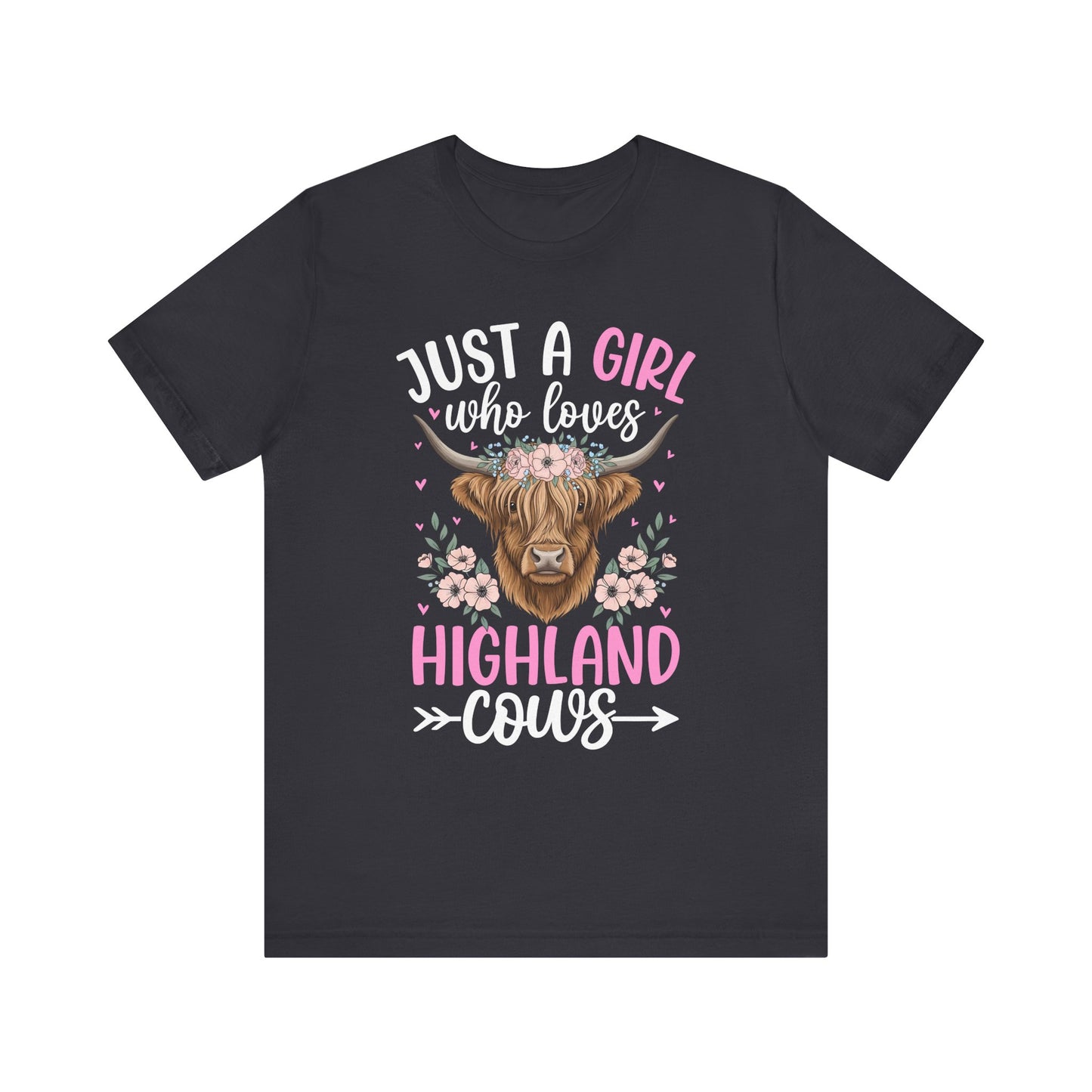 Just A Girl Who Loves Highland Cows T-Shirt