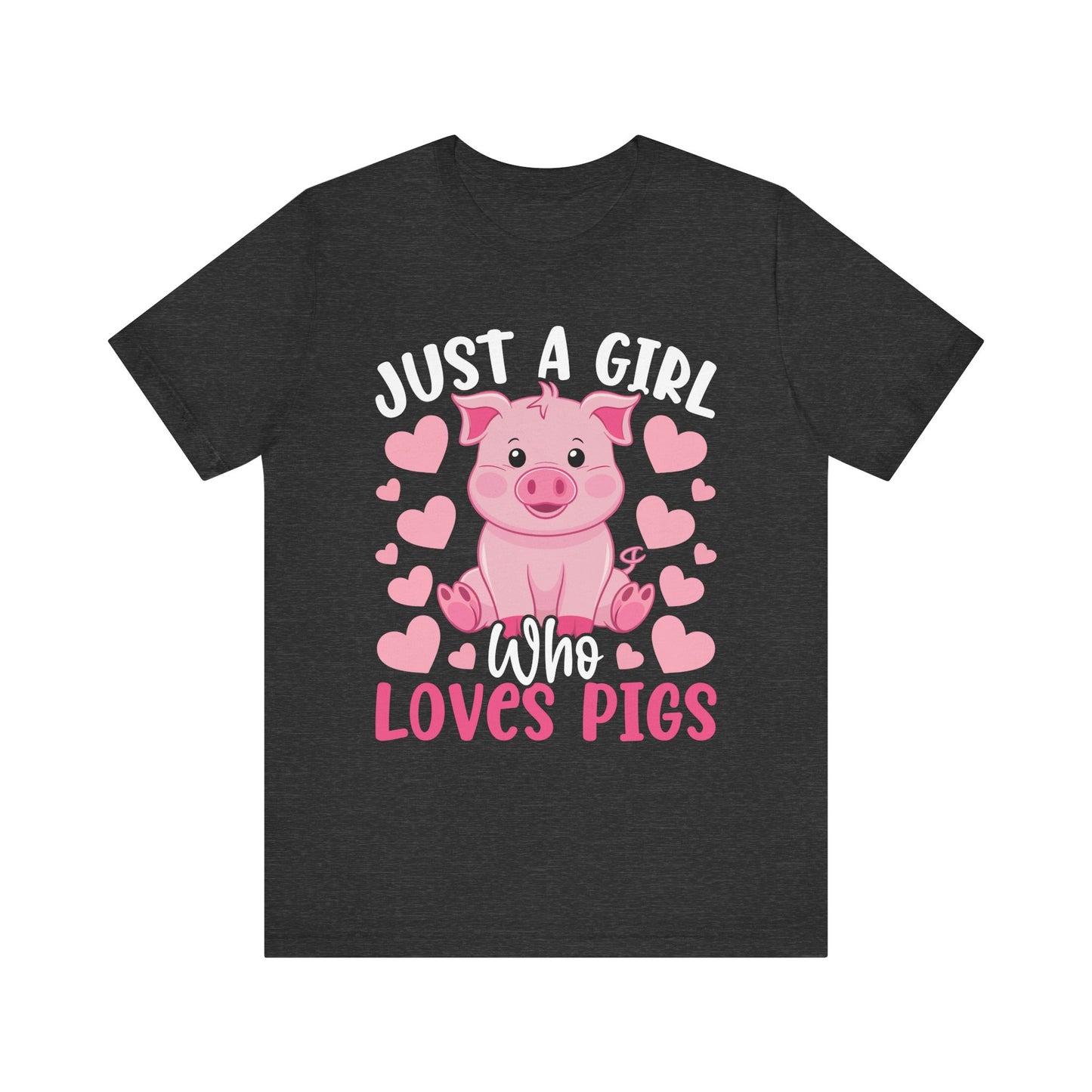 Just a Girl Who Loves Pigs T-Shirt