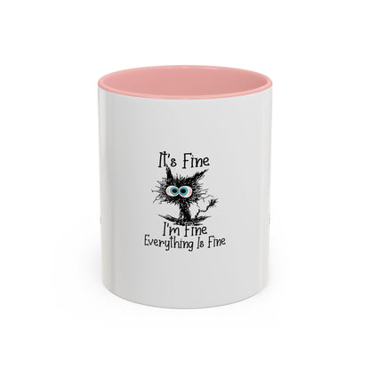 It’s Fine I’m Fine Everything Is Fine Coffee Mug