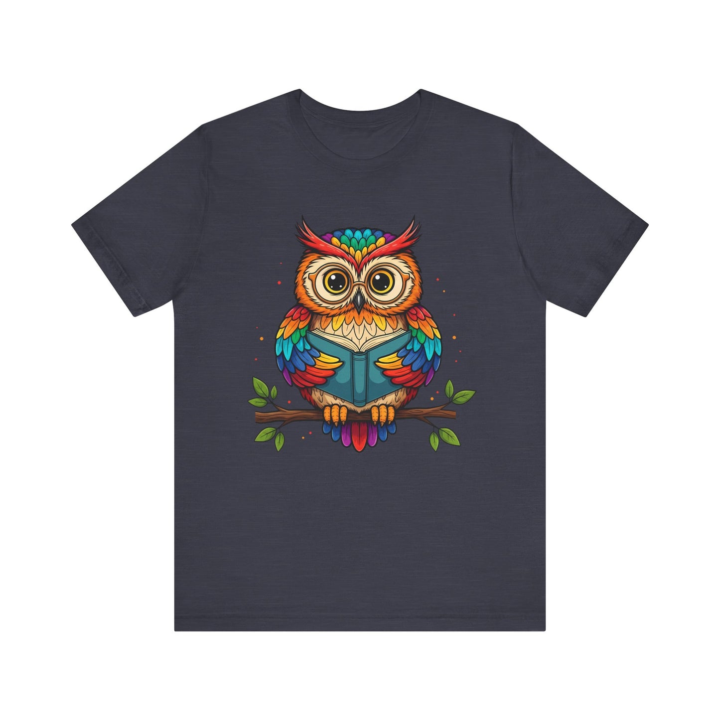 Colorful Owl Graphic Tee