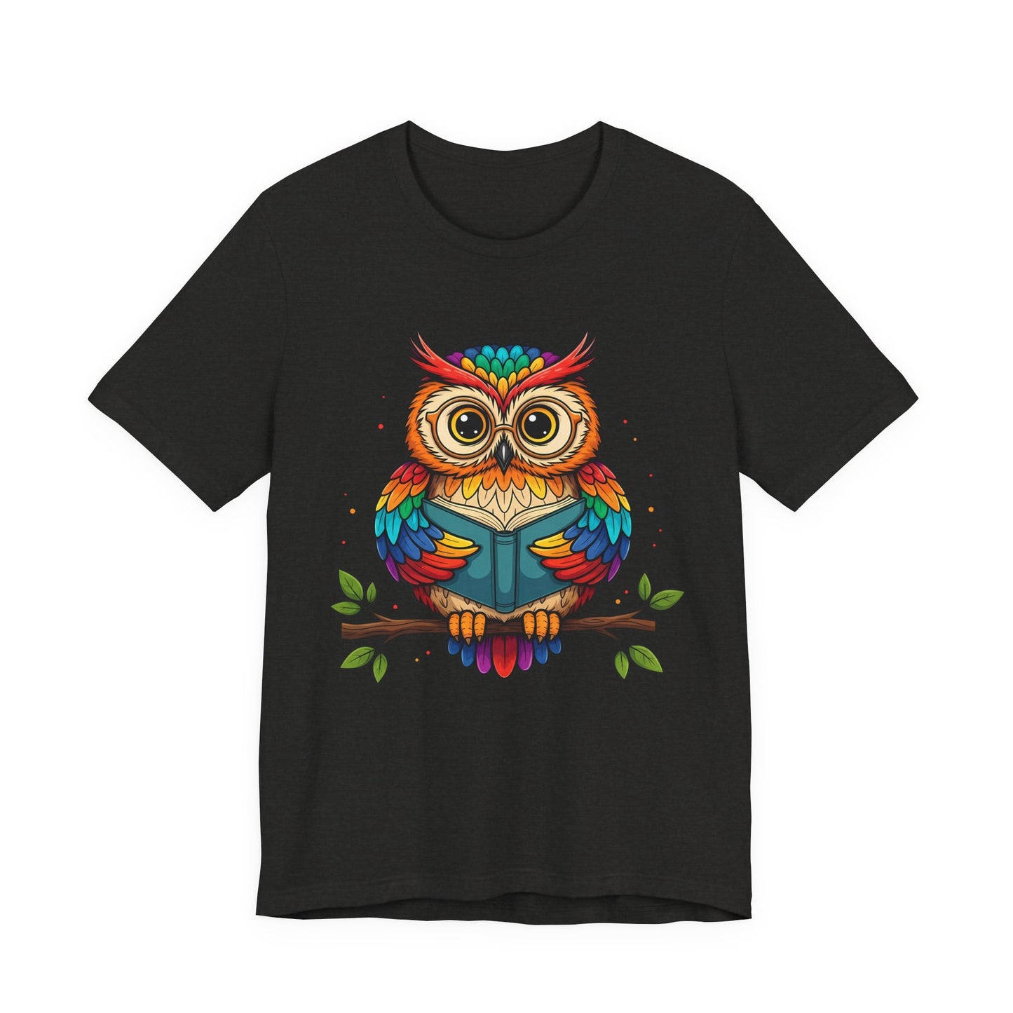 Colorful Owl Graphic Tee