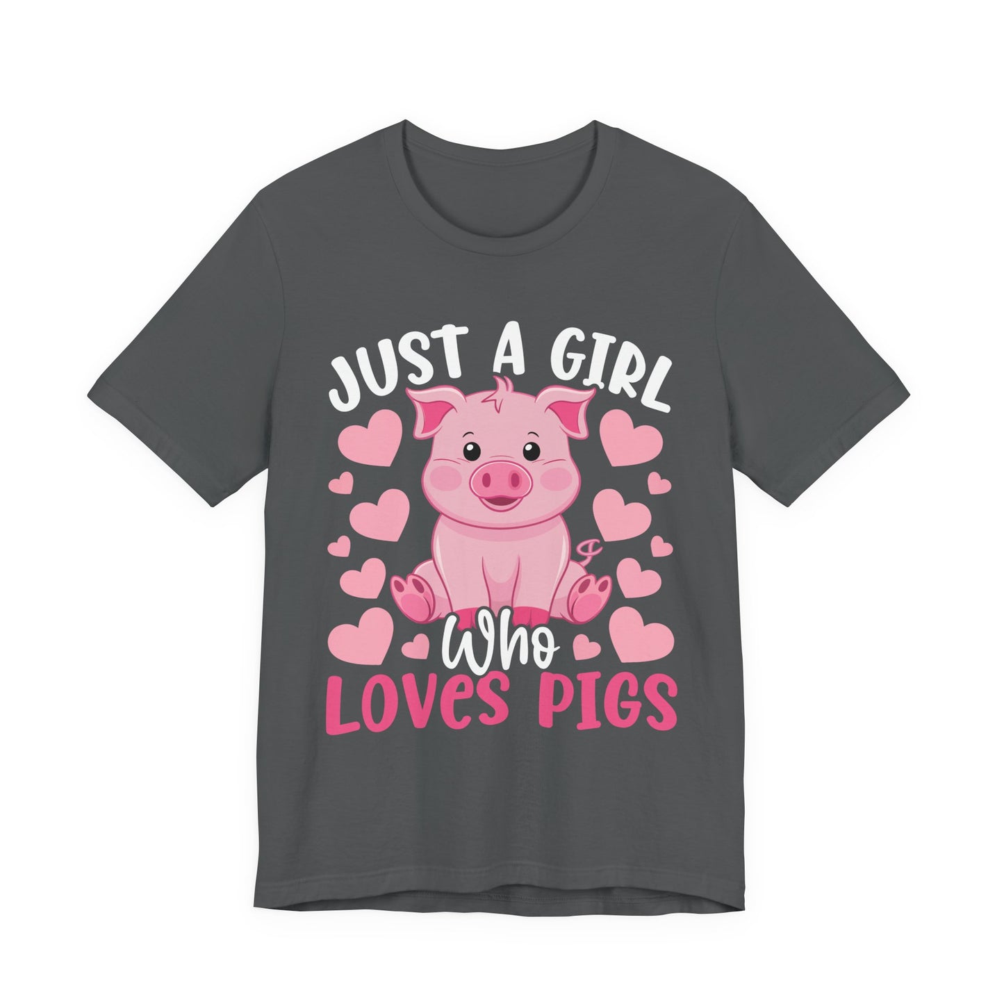 Just a Girl Who Loves Pigs T-Shirt