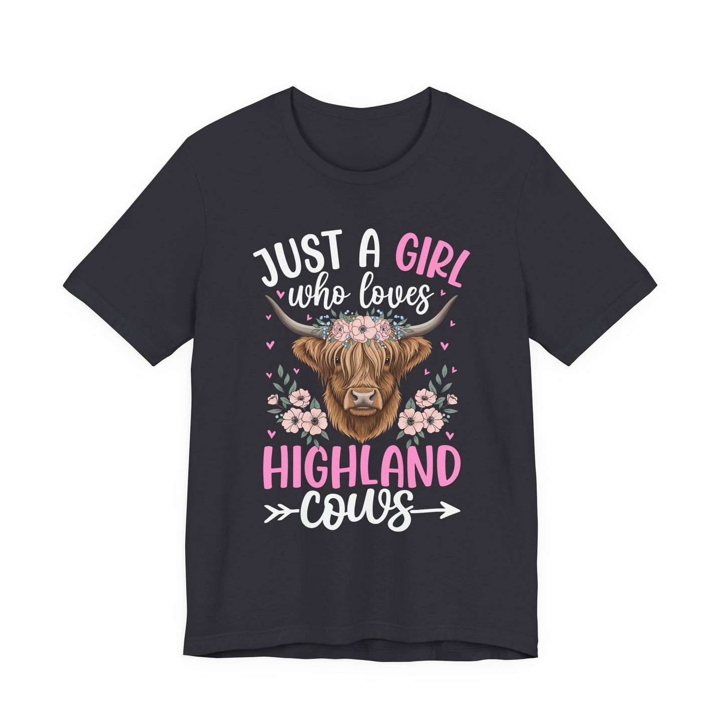 Just A Girl Who Loves Highland Cows T-Shirt