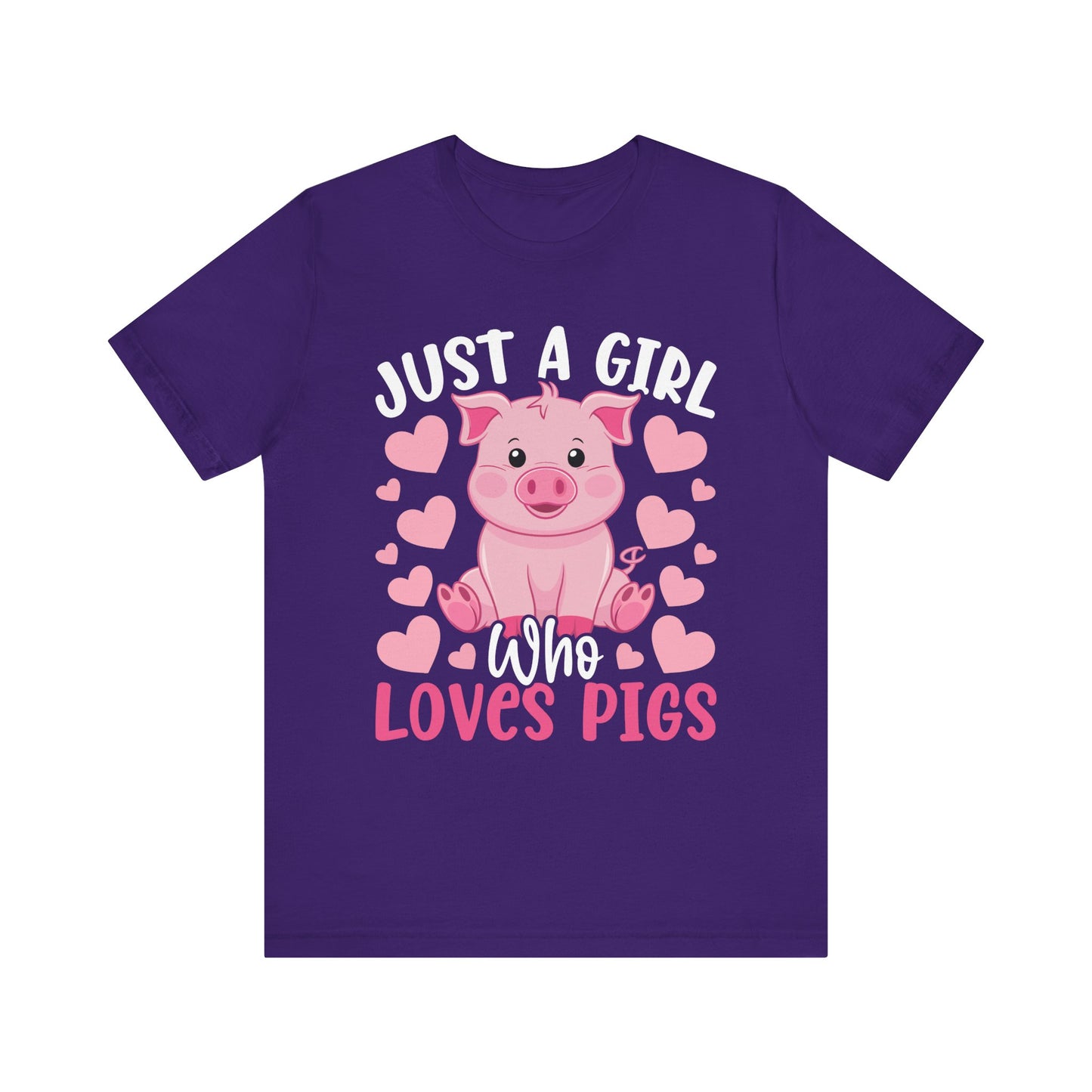 Just a Girl Who Loves Pigs T-Shirt