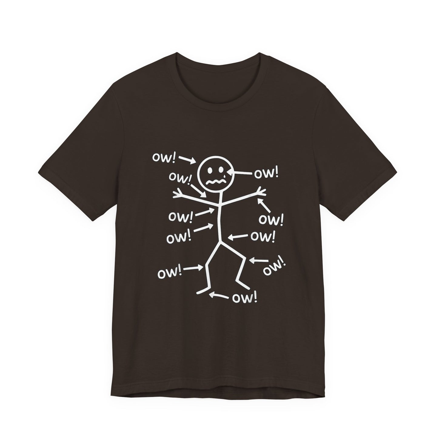 Ow! Stick Figure T-Shirt