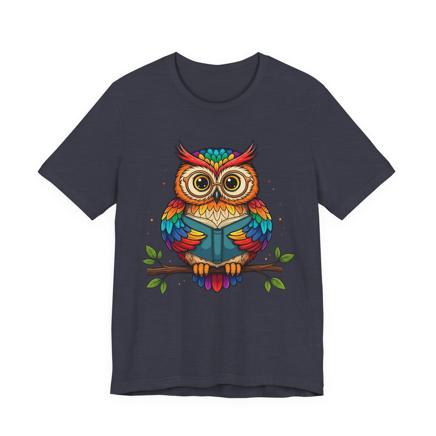 Colorful Owl Graphic Tee