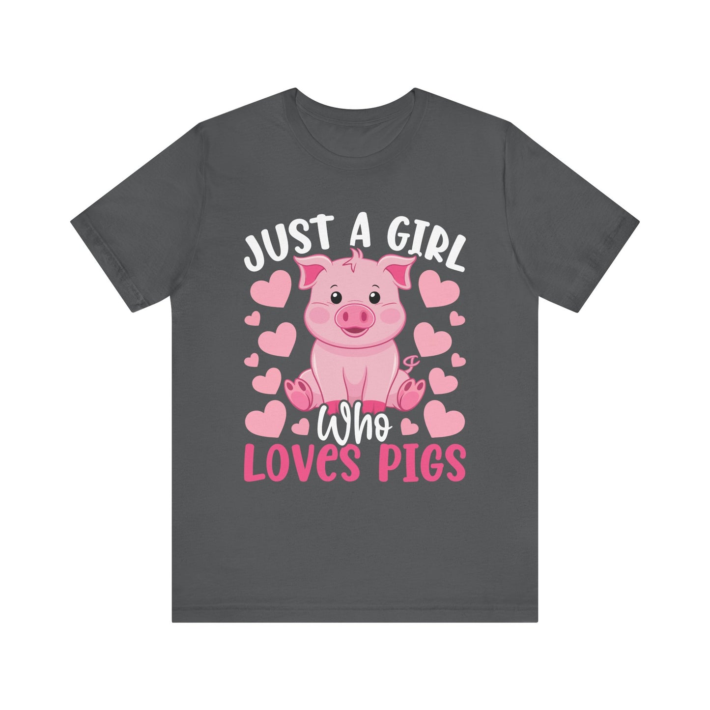 Just a Girl Who Loves Pigs T-Shirt