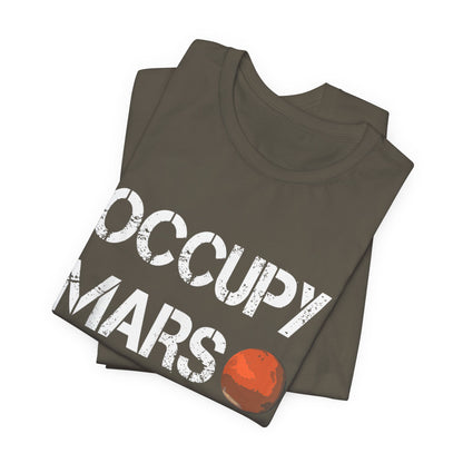 Explorer Occupy Mars Space T-Shirt