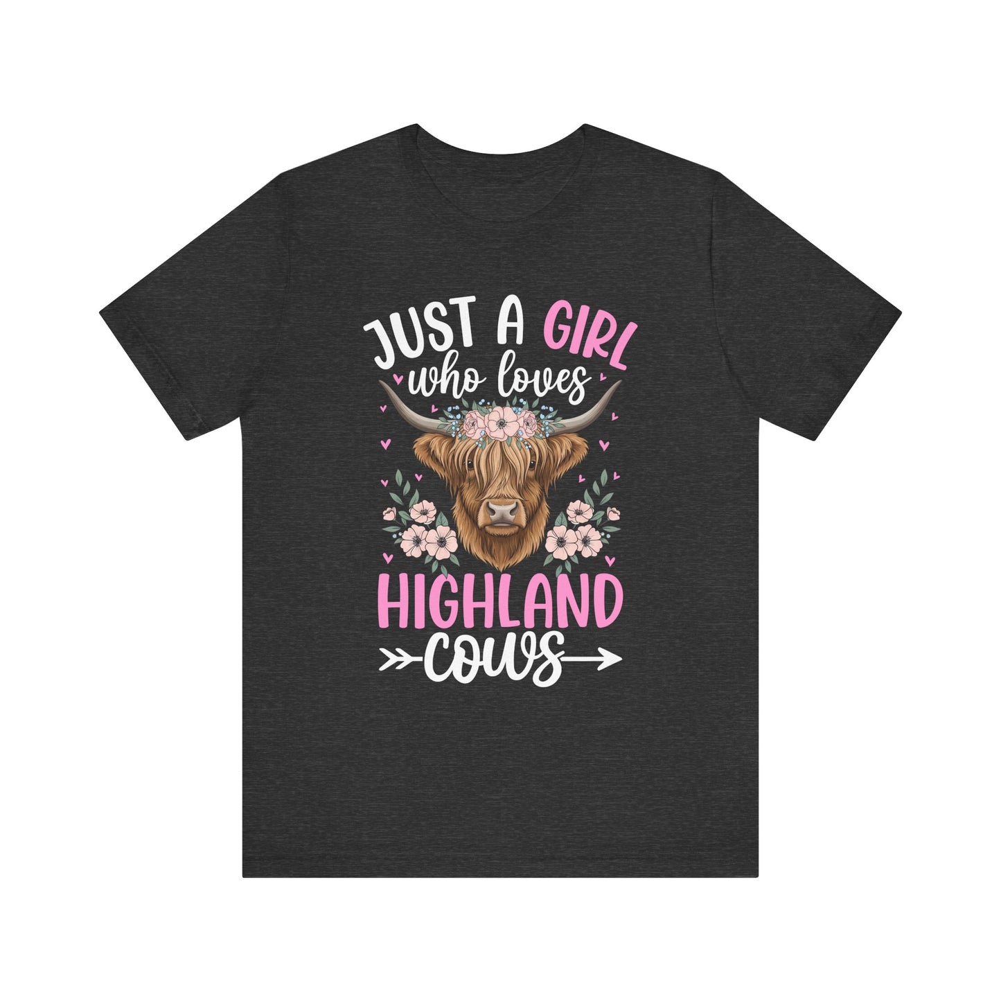 Just A Girl Who Loves Highland Cows T-Shirt