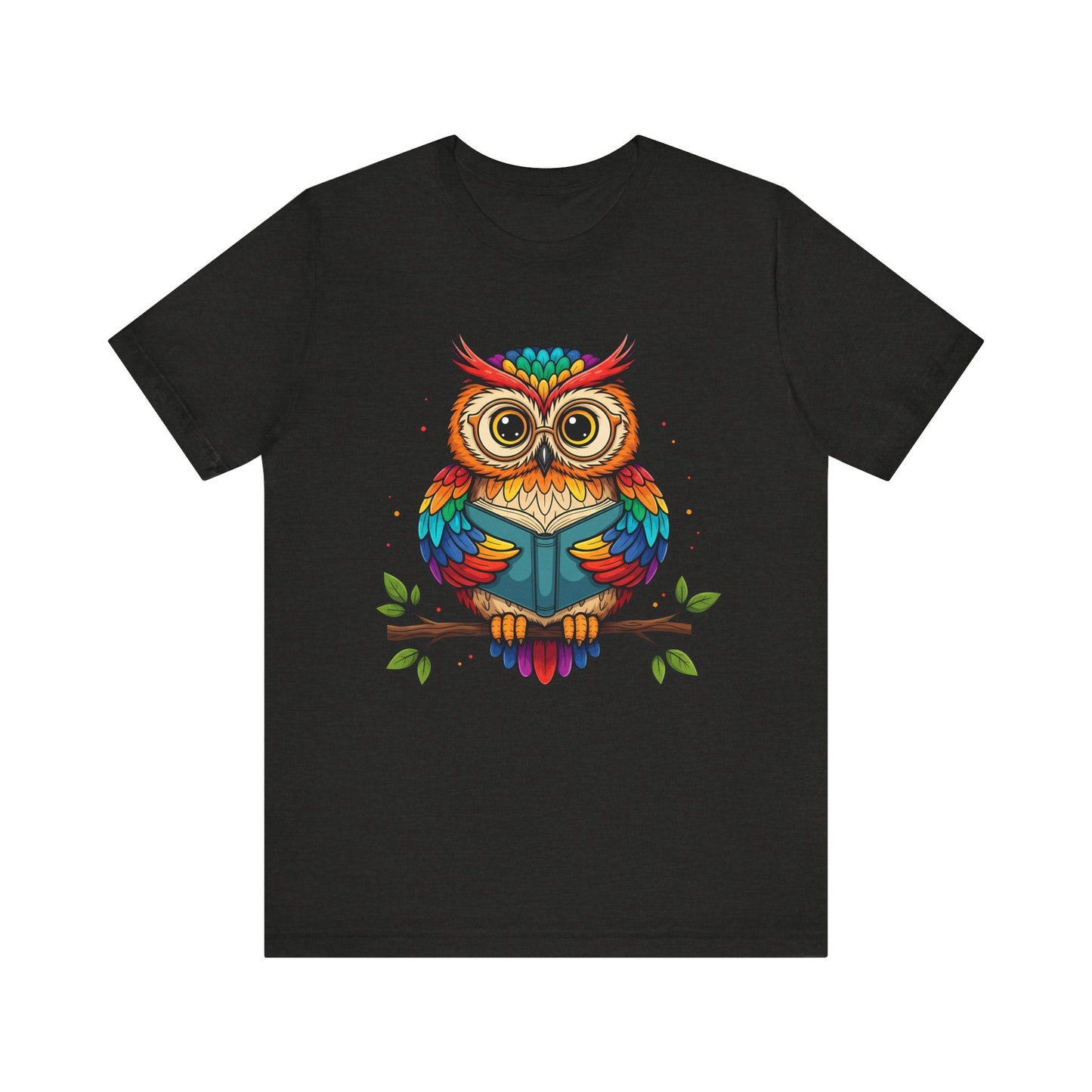 Colorful Owl Graphic Tee