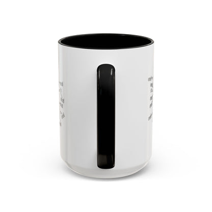 Funny 'Ow!' Stick Figure Coffee Mug