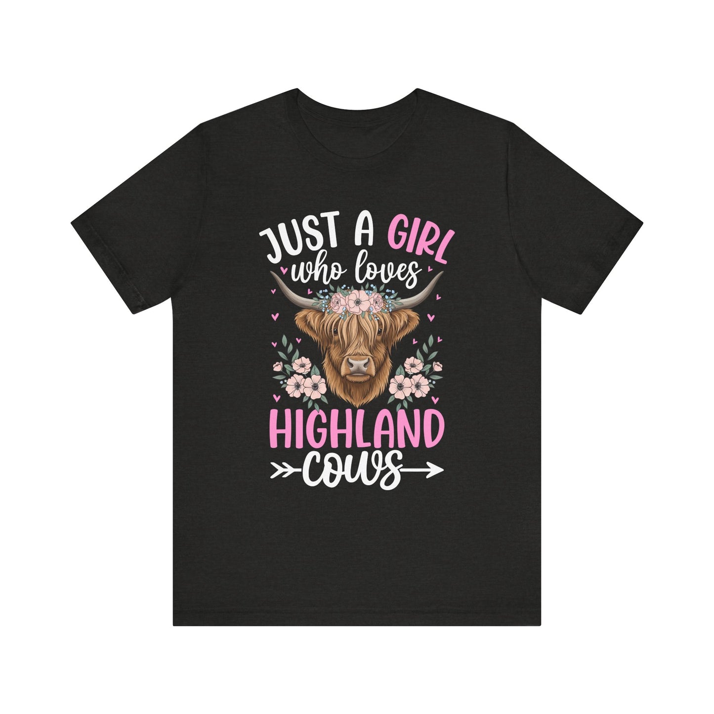 Just A Girl Who Loves Highland Cows T-Shirt