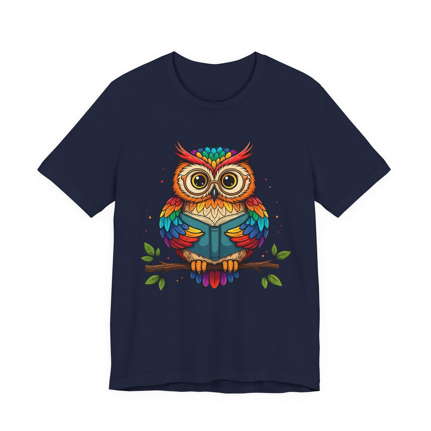 Colorful Owl Graphic Tee