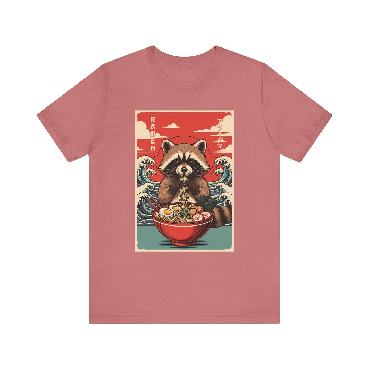 Kawaii Ramen Animal Tee Shirt