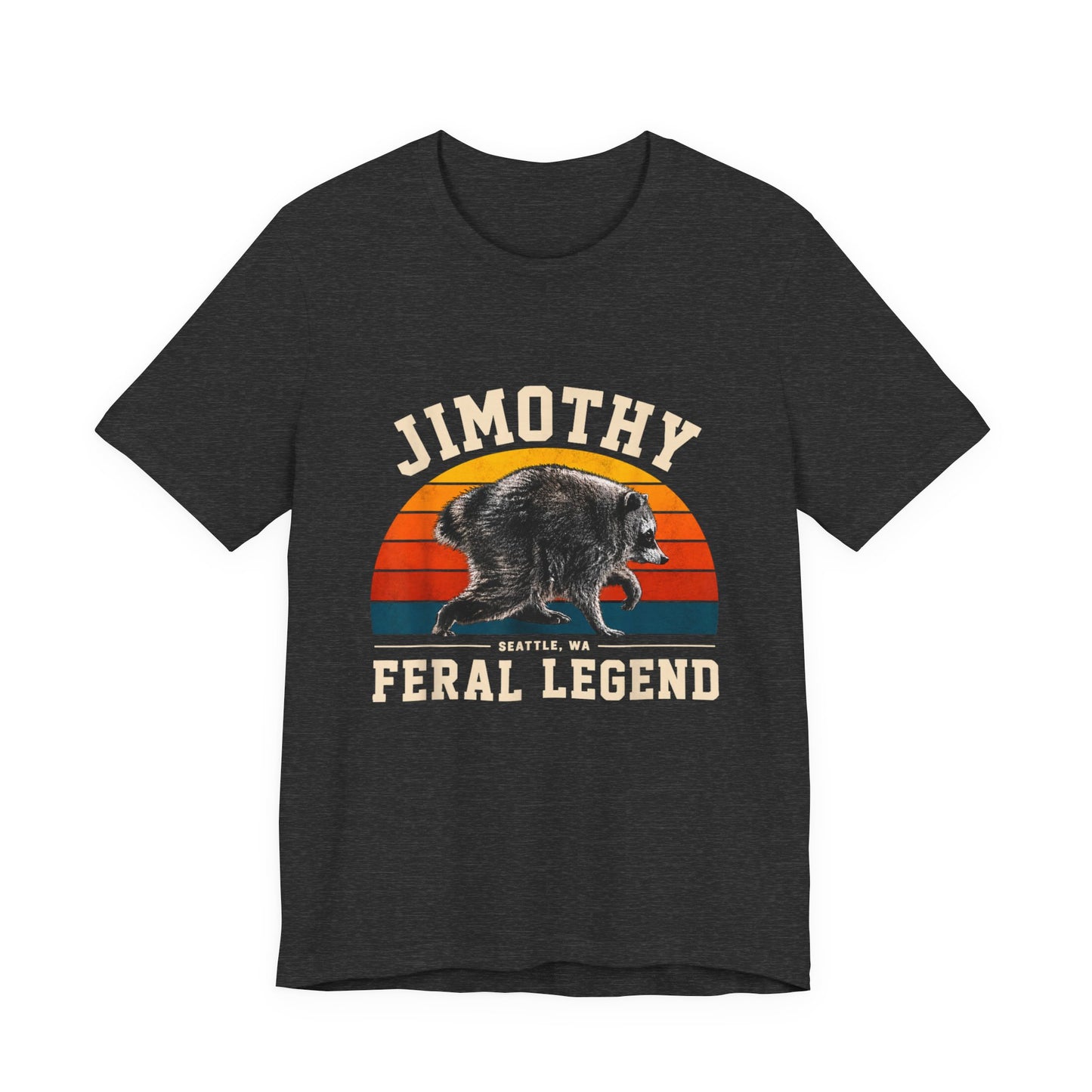 Jimothy Feral Legend Raccoon T‑Shirt