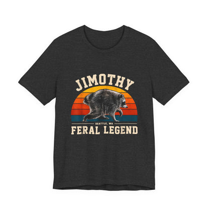 Jimothy Feral Legend Raccoon T‑Shirt
