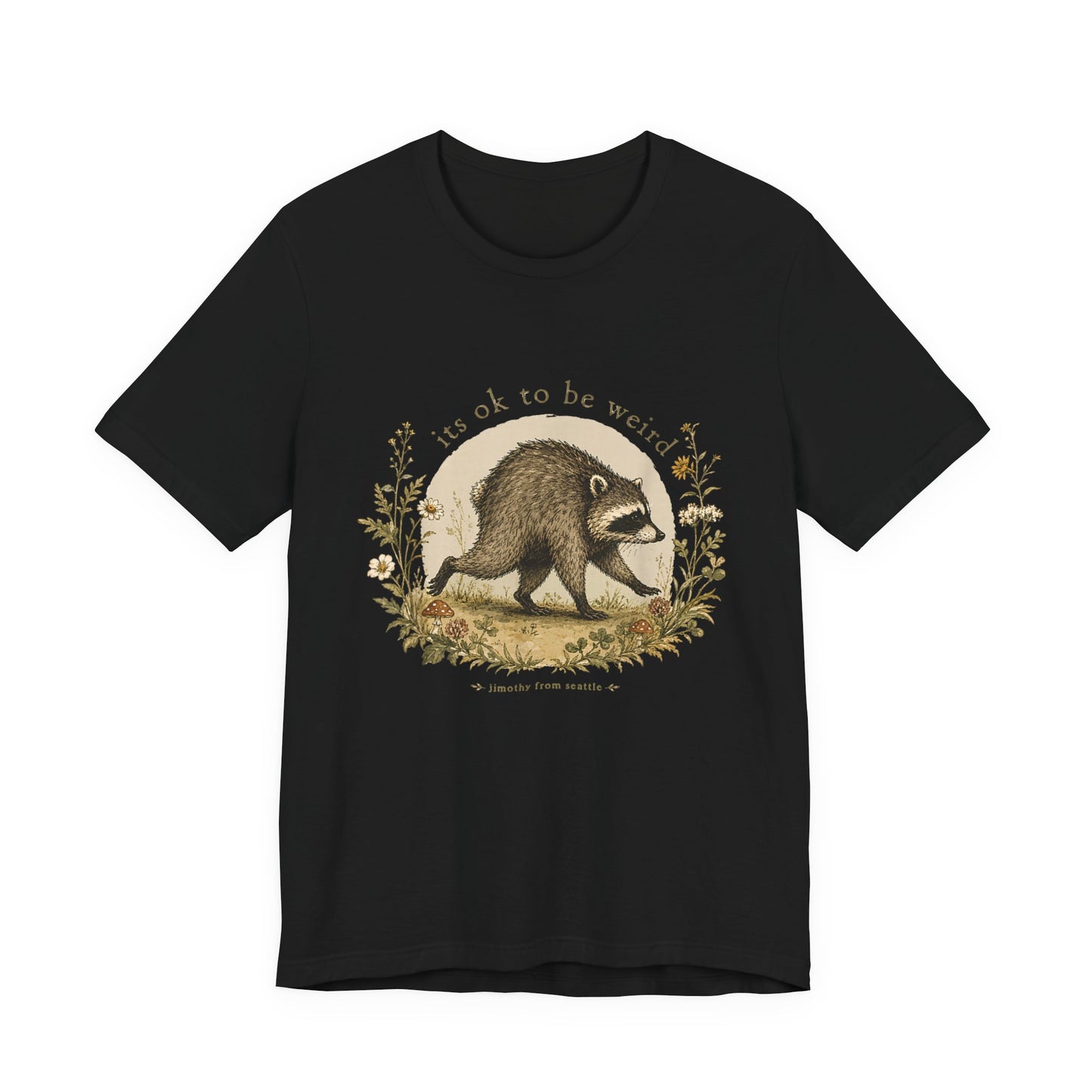 Jimothy Raccoon Funny T‑Shirt