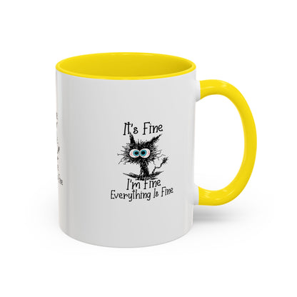 It’s Fine I’m Fine Everything Is Fine Coffee Mug