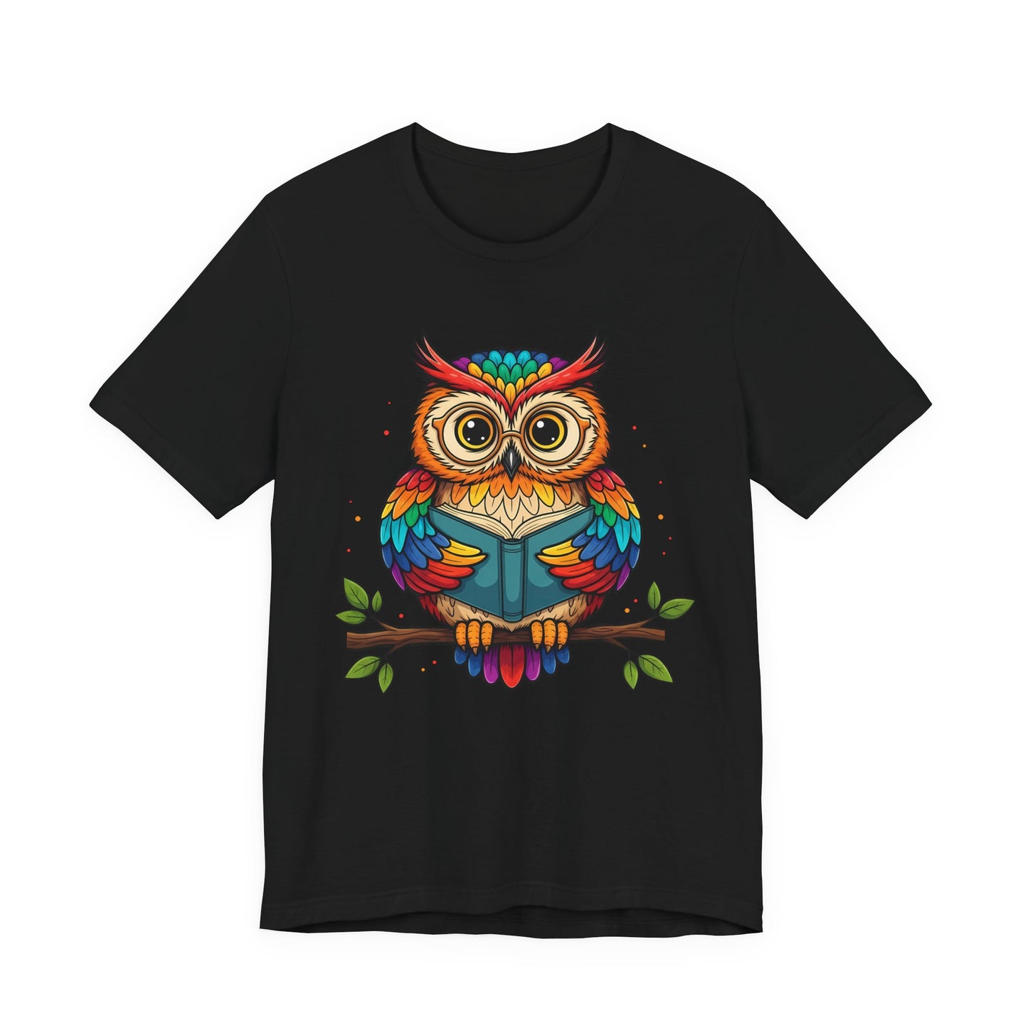 Colorful Owl Graphic Tee