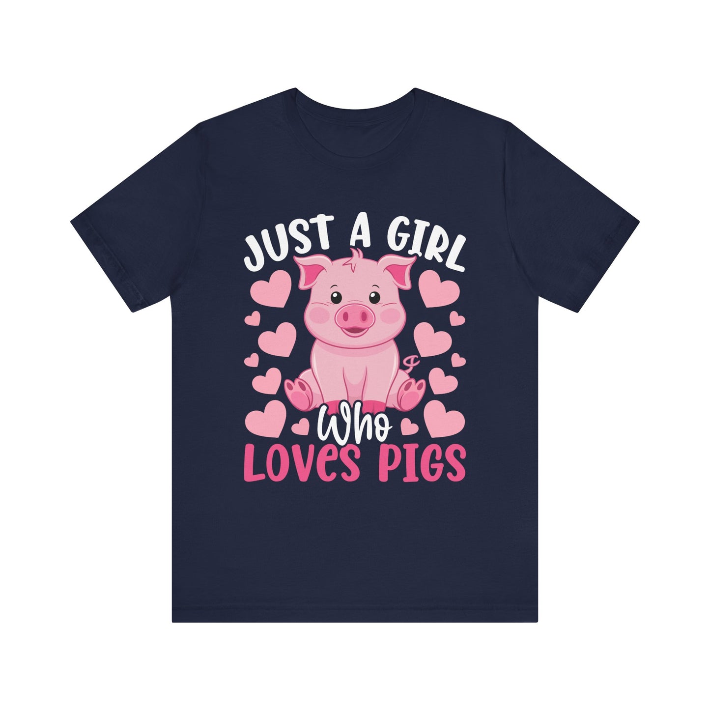 Just a Girl Who Loves Pigs T-Shirt