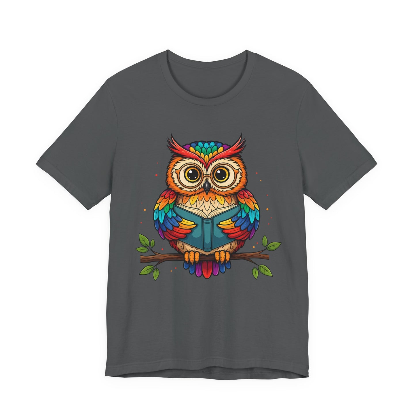 Colorful Owl Graphic Tee
