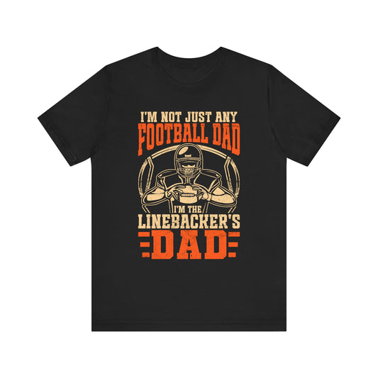 Linebacker’s Dad Football T-Shirt