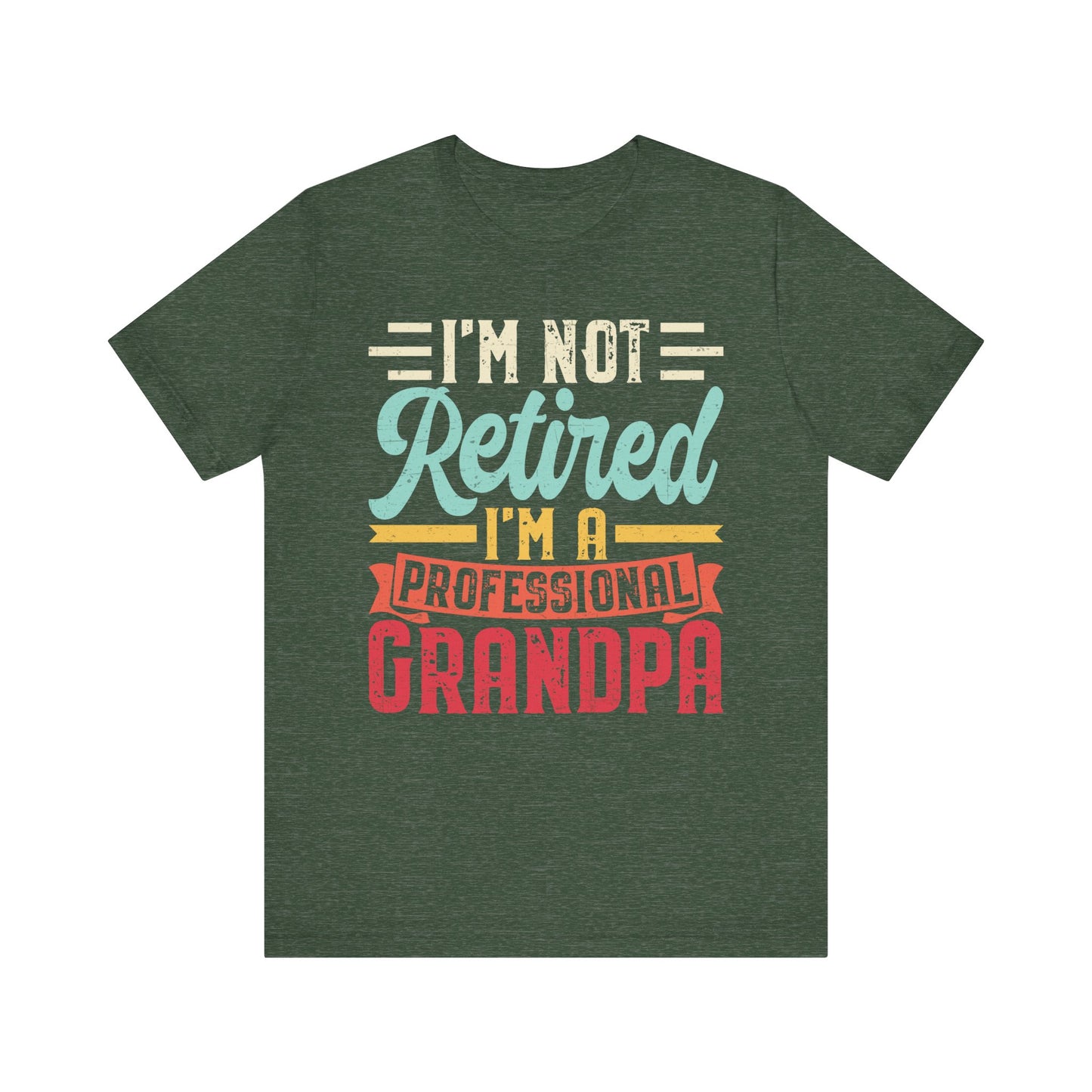 Professional Grandpa Unisex Tee Shirt
