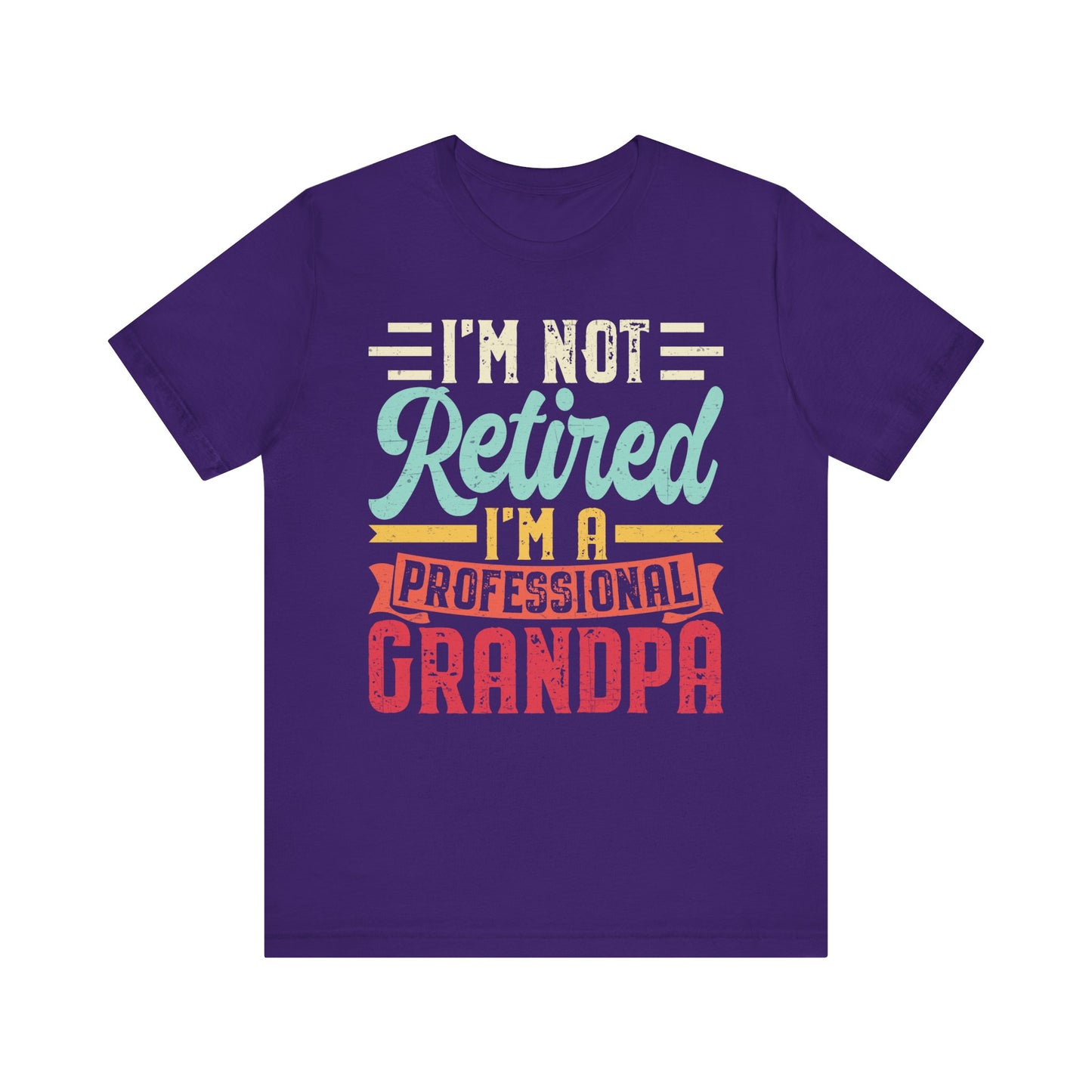 Professional Grandpa Unisex Tee Shirt