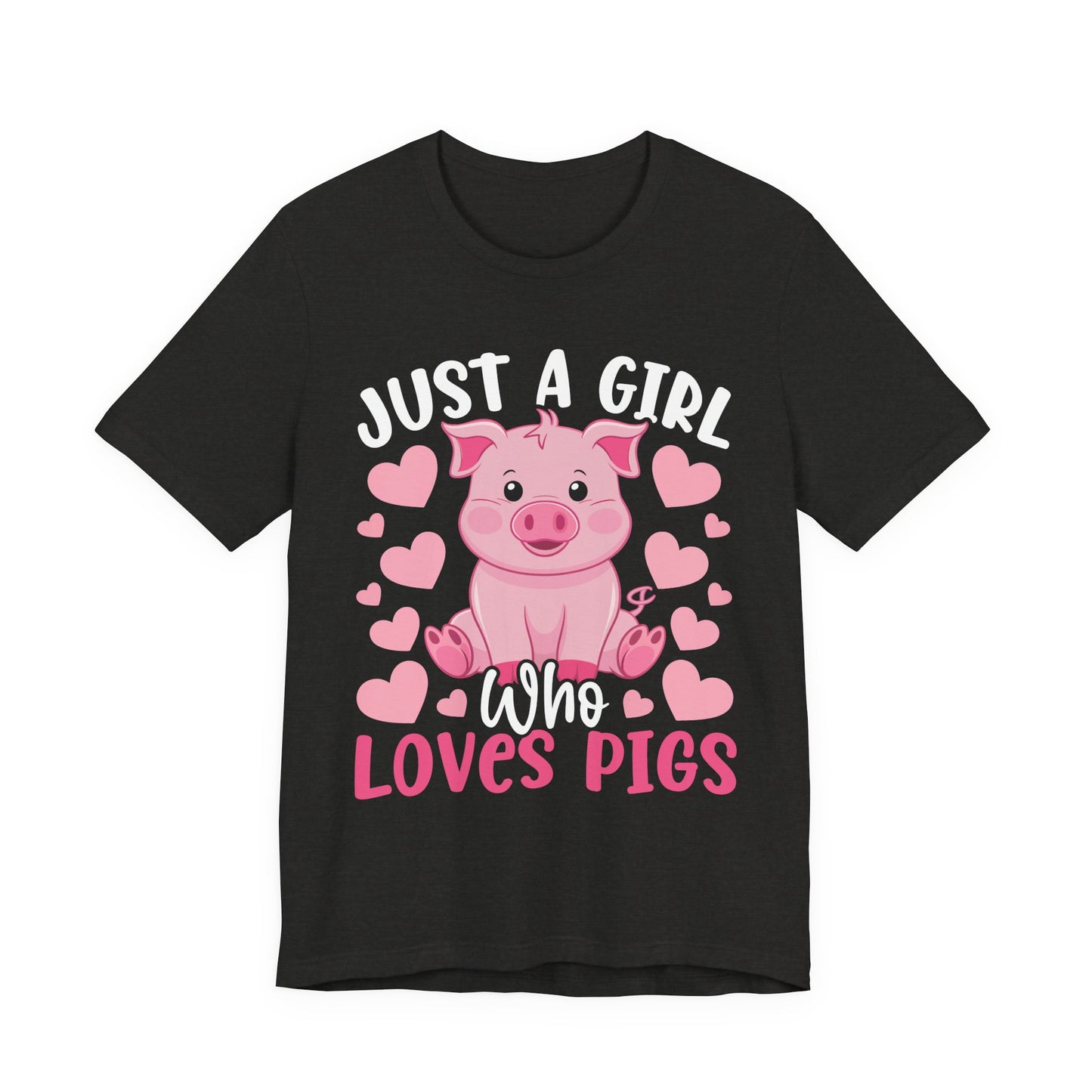 Just a Girl Who Loves Pigs T-Shirt