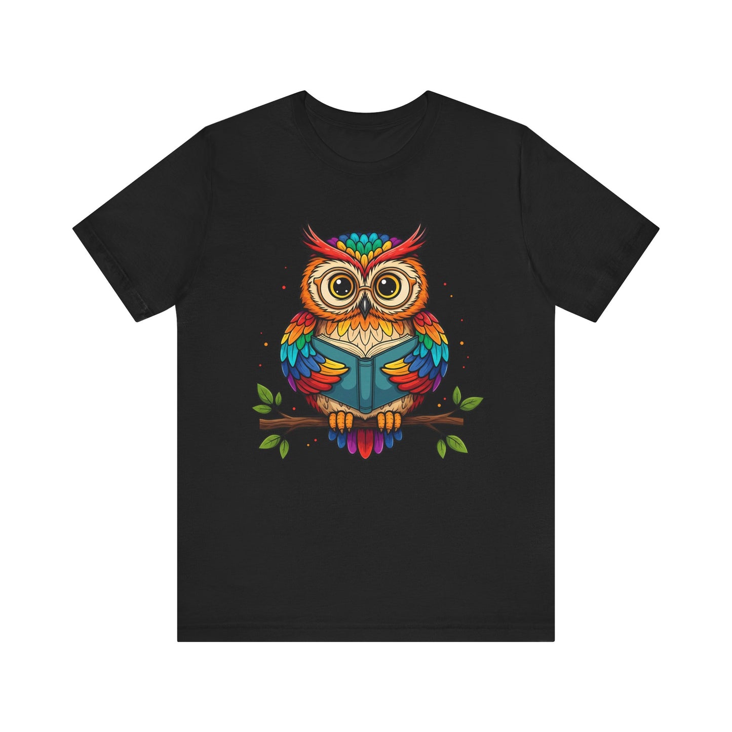 Colorful Owl Graphic Tee