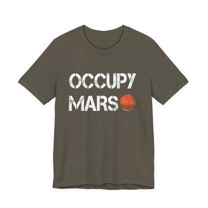 Explorer Occupy Mars Space T-Shirt