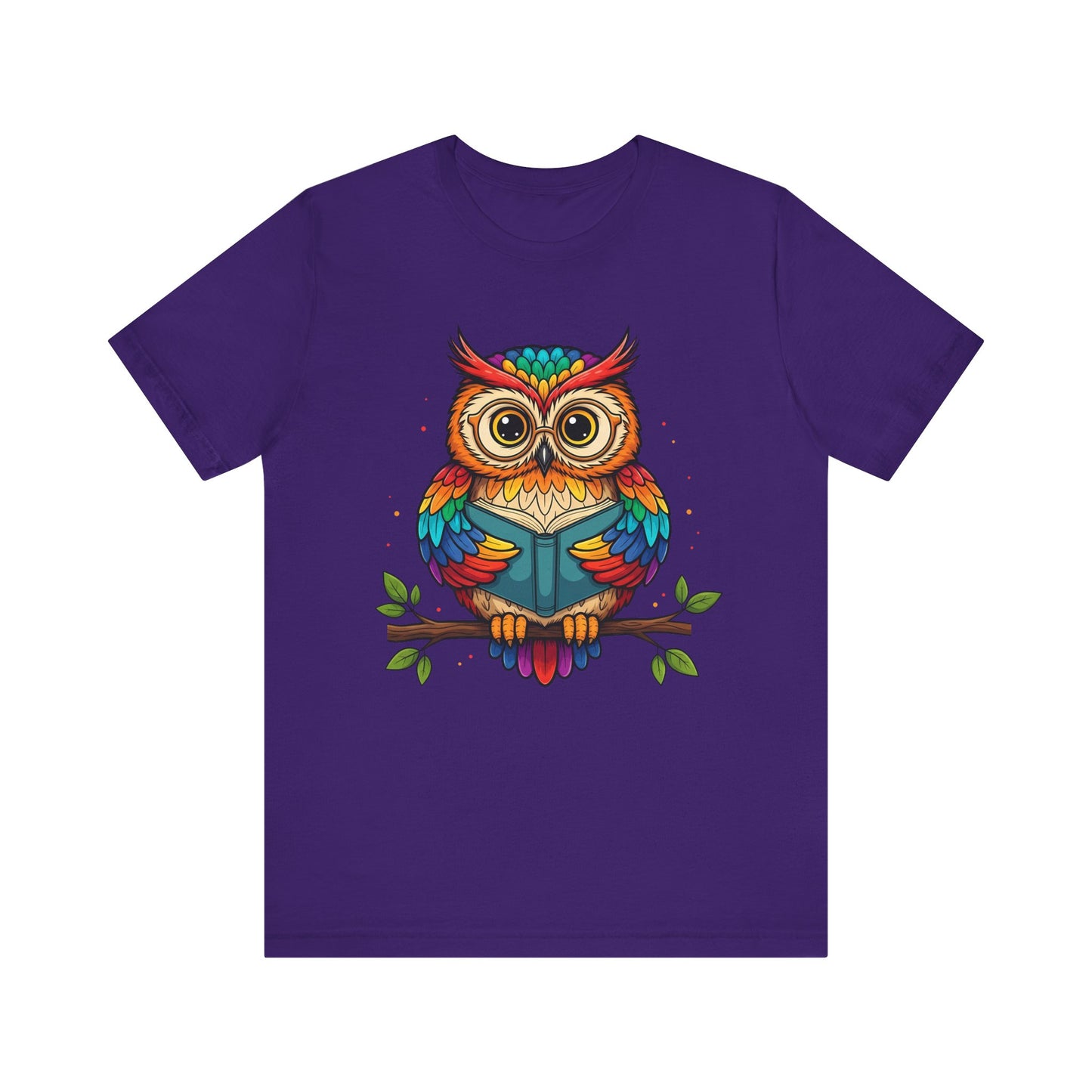 Colorful Owl Graphic Tee