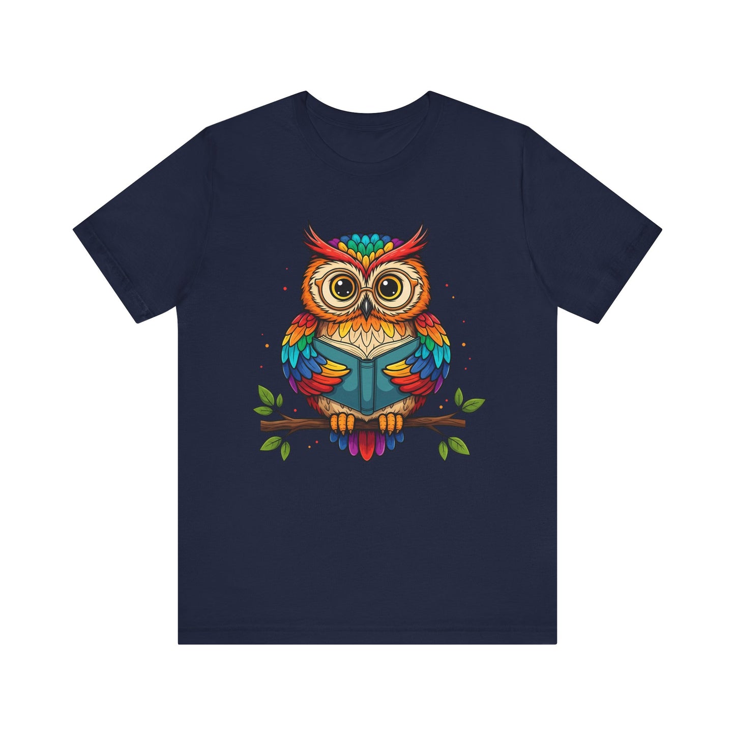 Colorful Owl Graphic Tee
