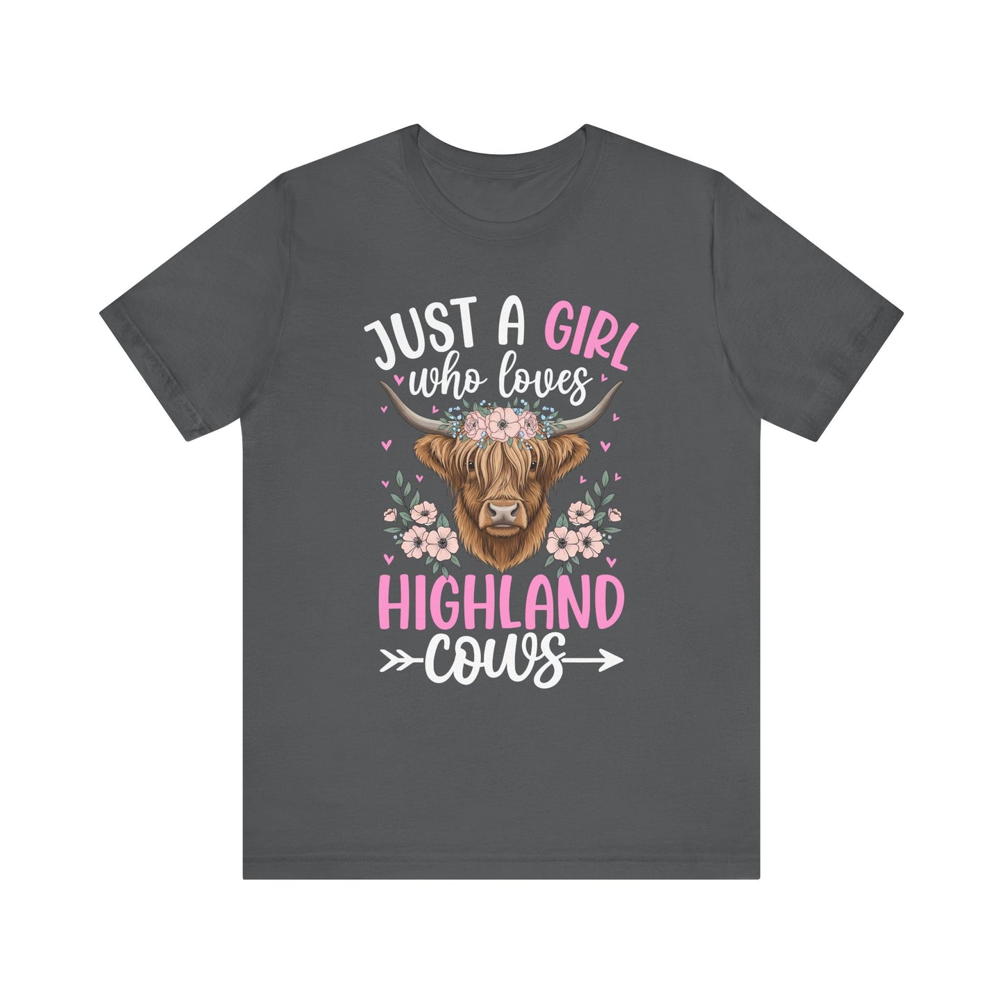 Just A Girl Who Loves Highland Cows T-Shirt