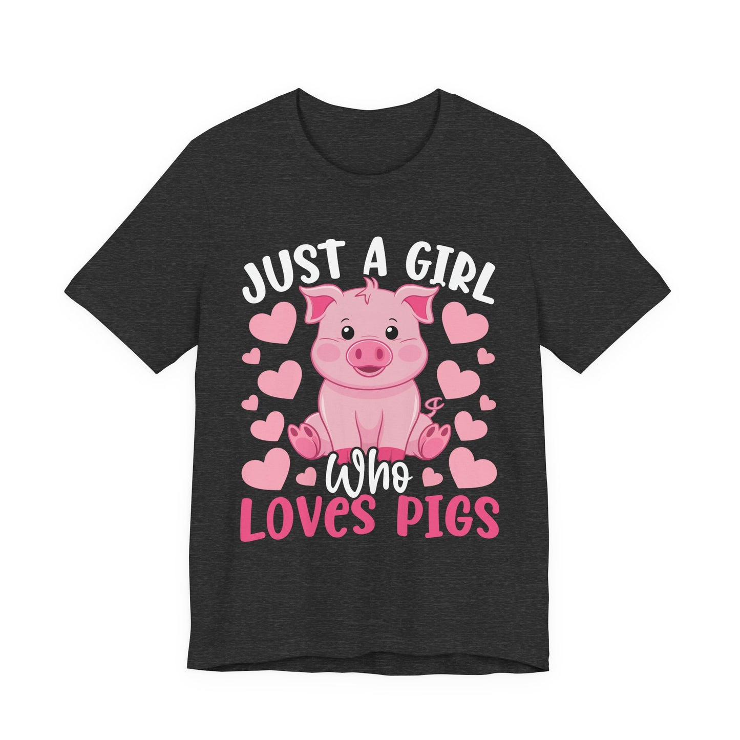 Just a Girl Who Loves Pigs T-Shirt